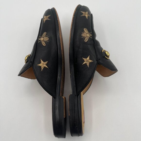 Gucci Princetown Bee Mules Slippers Size EU 36/ US 6 READ - Picture 9 of 16